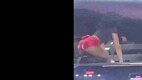 Watch Aitana as she dances very sexy, her body moving in ways that intrigue and excite, blending innocence with seduction