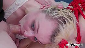 sexy nympho is brought in anus assylum for awkward therapy