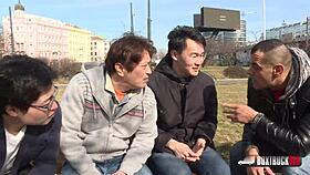 beautiful sarah kay's big ass gets cumshot in public