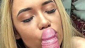 Petite 18+ blonde, why you screaming in POV missionary with cum splashing after rough doggy?