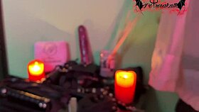 wax play a very obedient submissive