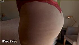 wifey tries on various panties for fun 😊