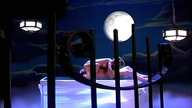 I see Vicky Vette's pink shaved pussy take on a thick interracial dick with cumshot.