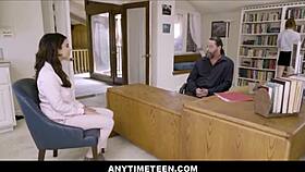 i freeus fuckin my new teen 18+ employe cierra bell at work