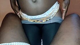 ebony slimthick shares a homemade video of good times with tight fit