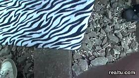 This czech girl gets seduced in the supermarket and then penetrated in pov.