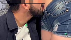 I just love admiring this beautiful latina's belly button up close.