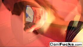 Dani Daniels plays with her wet pussy.