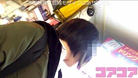 amateur japanese couple leaks raw fuck in ikebukuro, her tongue sticks out when feeling intense.