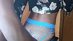 Homemade fun with stepsister