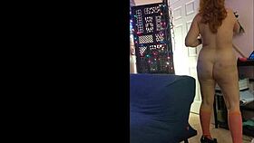 Hotwife Steffi Velma Performs Dirty Dance Sans Pussy