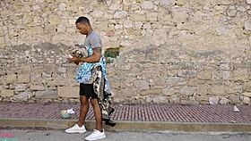 Andy Stone Gives Advice to His Cuban Friend and Works Kourtney Love for Interracial Action Part 1