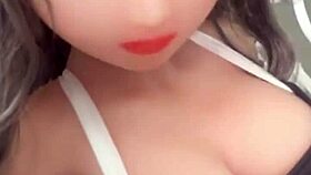 125cm cute sex doll harriet for easy fucking.