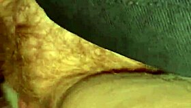 outdoor sex with hairy pussy on car