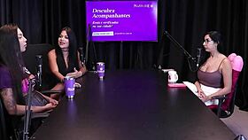 renatinha melo shows tits and pussy, teasing men who didn't come.