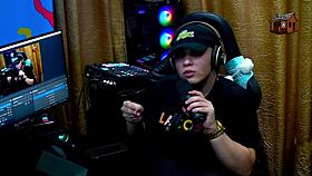 daniely patricia red kissed in podcast, ruan speechless