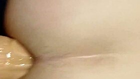 she straps on and takes control, pounding his ass with no mercy.