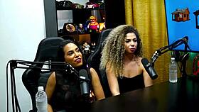 daniely patricia red kissed in podcast, ruan speechless