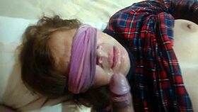 I get huge cumshots in my mouth and face from my real cuckold husband, oh wow!