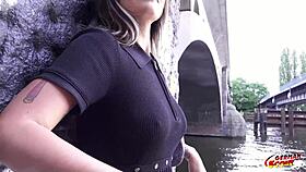 german scout - first anal fuck at pickup casting for big butt teen 18+ crystal richi 😍