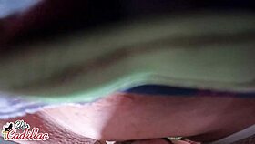 Cleo cadillac gets her beautiful ass fucked by big cock after the party, first time interracial sex