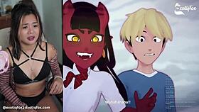 Exotiqfox solo masturbation in livestream highlights.