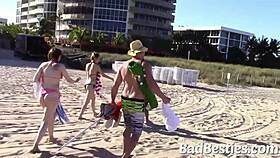 horny girls during spring break get fucked doggystyle