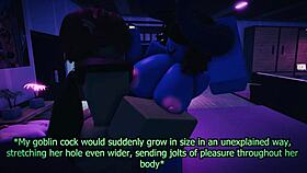 GOBLIN GETS SEDUCED BY SLUTTY ELF IN ROUGH ANAL RP