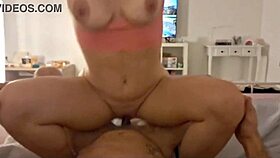 Crazy natural mom rides cock in hardcore action