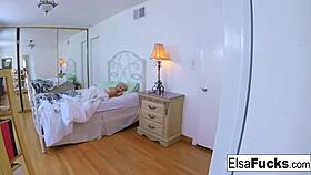 wake up elsa jean, it's time for your creampie in that tight pussy