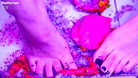 Bare Toes Crush Juicy Fruit
