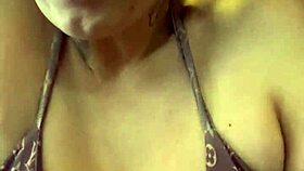 Training In Gym Bikini Sweat Dripping Legs Horny