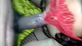 Shemale fucks tenant anal and vaginal 😏