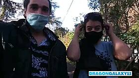 Risky Public Blowjob Cum In Mouth In The Street