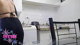 Maid Rubs Herself On Washing Machine! Leaked Video!