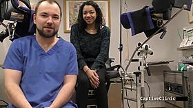 Yasmine Woods Humiliated with Handcuffs Behind Scenes