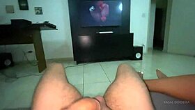 check out this amateur video of a hot latina with a big ass sitting and riding