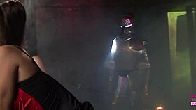 Lesbian Vampires Penetrate Intensely With Large Dildo