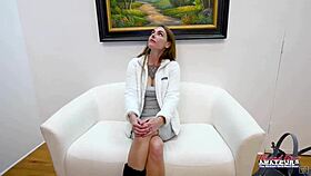 Parker Skyes is sucking that cock and getting banged in the group