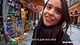 Petite Girl Rides Monster Cock In Budapest