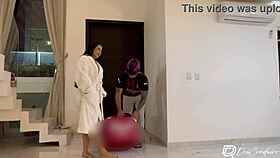 Seduced Delivery Guy.