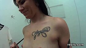 luscious czech chick seduced in the mall for a pov encounter.