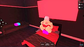 Futa fucks slut with big cock at nightclub 😈