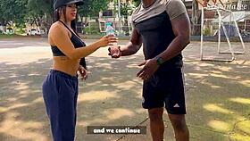 busty milf student trains with instructor xanderblackx