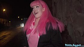 Public Agent Removes Chastity Belt And Creampies Wet Pussy!