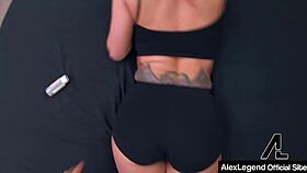 Pig-Tailed Roommie Lily Lane Dicked Hard! What a Wild Ride!