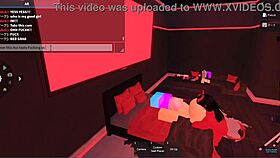 Futa fucks slut with big cock at nightclub 😈