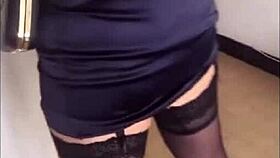 Amoul solo features ass licking and rimjob before fucking a woman in heels from behind. She wears satin panties down for intense action.