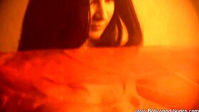 mature indian beauty dances solo in emotional solo