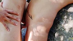 i was fucking my girlfriend out in the forest